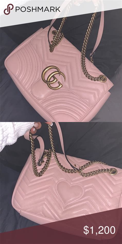 baby pink gucci purse